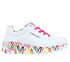 Skechers x JGoldcrown: Uno Lite - Lovely Luv, BIANCO /  MULTICOLORE, swatch