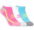 3 Pack Extended Terry Ankle Sport Socks, ROSA / BLU, swatch