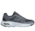Skechers Arch Fit - Charge Back, CARBONE / NERO, swatch