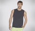 GO DRI Charge Muscle Tank, NERO / CARBONE, swatch