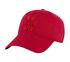 Paw Print Twill Washed Hat, ROSSO, swatch