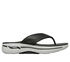 Skechers GOwalk Arch Fit Sandal, NERO / GRIGIO, swatch