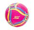 Hex Multi Wide Stripe Size 5 Soccer Ball, ROSA / BLU, swatch