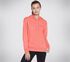 Skechers Signature Pullover Hoodie, CORALLO / LIME, swatch