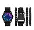 Laser Crystal Black Watch, NERO, swatch
