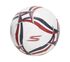Hex Multi Wide Stripe Size 5 Soccer Ball, BIANCO / BLU, swatch